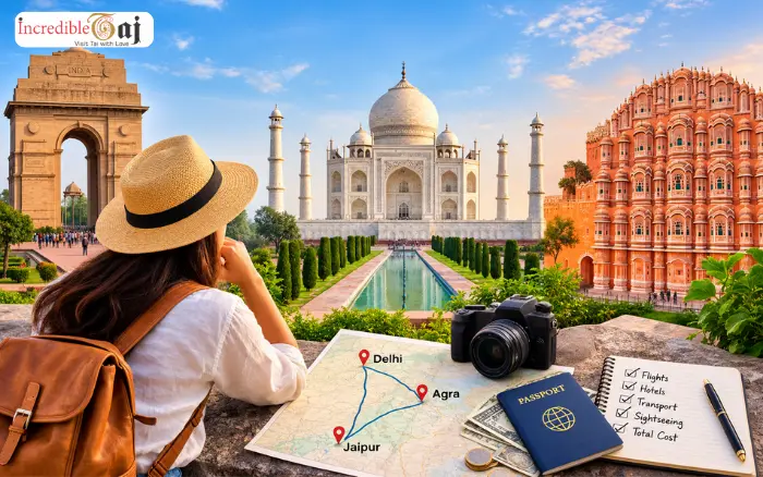 Golden Triangle tour cost in USD for Delhi Agra and Jaipur